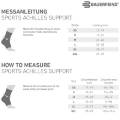 Achillessehnenbandage Bauerfeind Sports Achilles Support