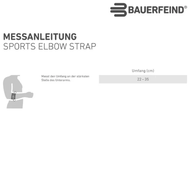 Ellenbogenbandage Bauerfeind Sports Elbow Strap