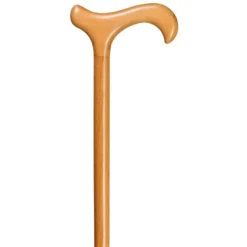 Gastrock Basic Holz Gehstock Derbygriff Damen