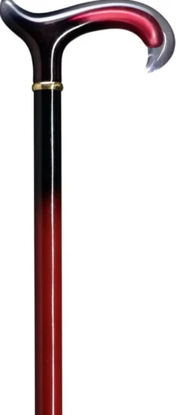 Gastrock Gehstock Acryl-Derby Bordeaux