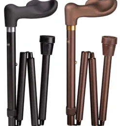 Gastrock Gehstock Deluxe-Fischer-Faltstock Soft