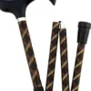 Gastrock Gehstock Deluxe-Schlank-Faltstock Burlington