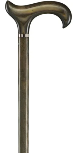 Gastrock Gehstock L-Derby Esche Antik stabil