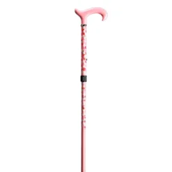 Gastrock Gehstock Step-Derby Pink Flower