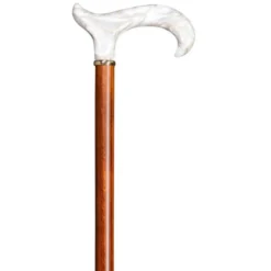 Gastrock Holz Gehstock Basic Acryl Derby