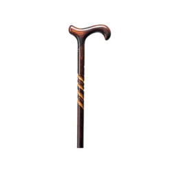 Gastrock Holz Gehstock Spiral Derby Ombré