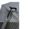 Gastrock Stockschirm Stick'N Brella Karo, Grau-Blau