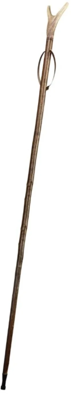 Gastrock Zielstock Hirschhorngabel einteilig