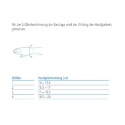 Handgelenkbandage ofa Dynamics Plus