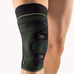 Kniebandage Bort Asymmetric Sport mit Haftband
