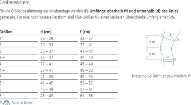 Kniebandage ofa Dynamics Plus