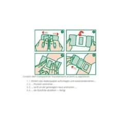 L+R Curapor transparent steriler Wundverband