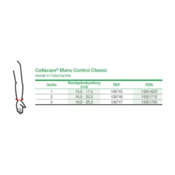 L+R Handgelenkorthese Cellacare Manu Control Classic