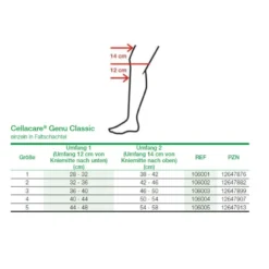 L+R Kniebandage Cellacare Genu Classic