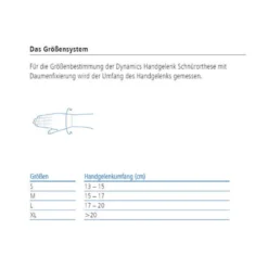 ofa Dynamics Handgelenk Schnürorthese mit Daumenfixierung