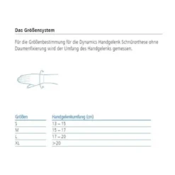 ofa Dynamics Handgelenk Schnürorthese ohne Daumenfixierung
