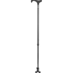 Ossenberg exklusiver Gehstock aus Carbon mit Safety Foot