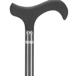 Ossenberg exklusiver Gehstock aus Carbon mit Safety Foot