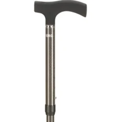 Ossenberg faltbarer Gehstock aus Carbon höhenverstellbar Fritzgriff