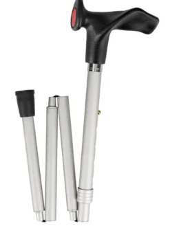 Ossenberg faltbarer Leichtmetallstock anatomischer Griff SIMPLE