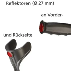 Ossenberg Gehhilfe Big XXL 150kg mit anatomischen Softgriff