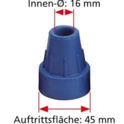 Ossenberg Gehhilfe für Kinder Kiddy Line gelb