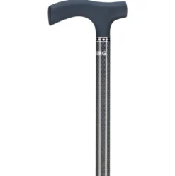 Ossenberg Gehstock aus Carbon mit Fritzgriff verstellbar