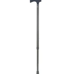 Ossenberg Gehstock aus Carbon mit Fritzgriff verstellbar