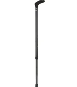 Ossenberg Gehstock aus Carbon mit Softgriff verstellbar