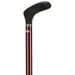 Ossenberg Gehstock aus Carbon mit Softgriff verstellbar