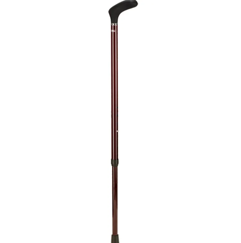 Ossenberg Gehstock aus Carbon mit Softgriff verstellbar