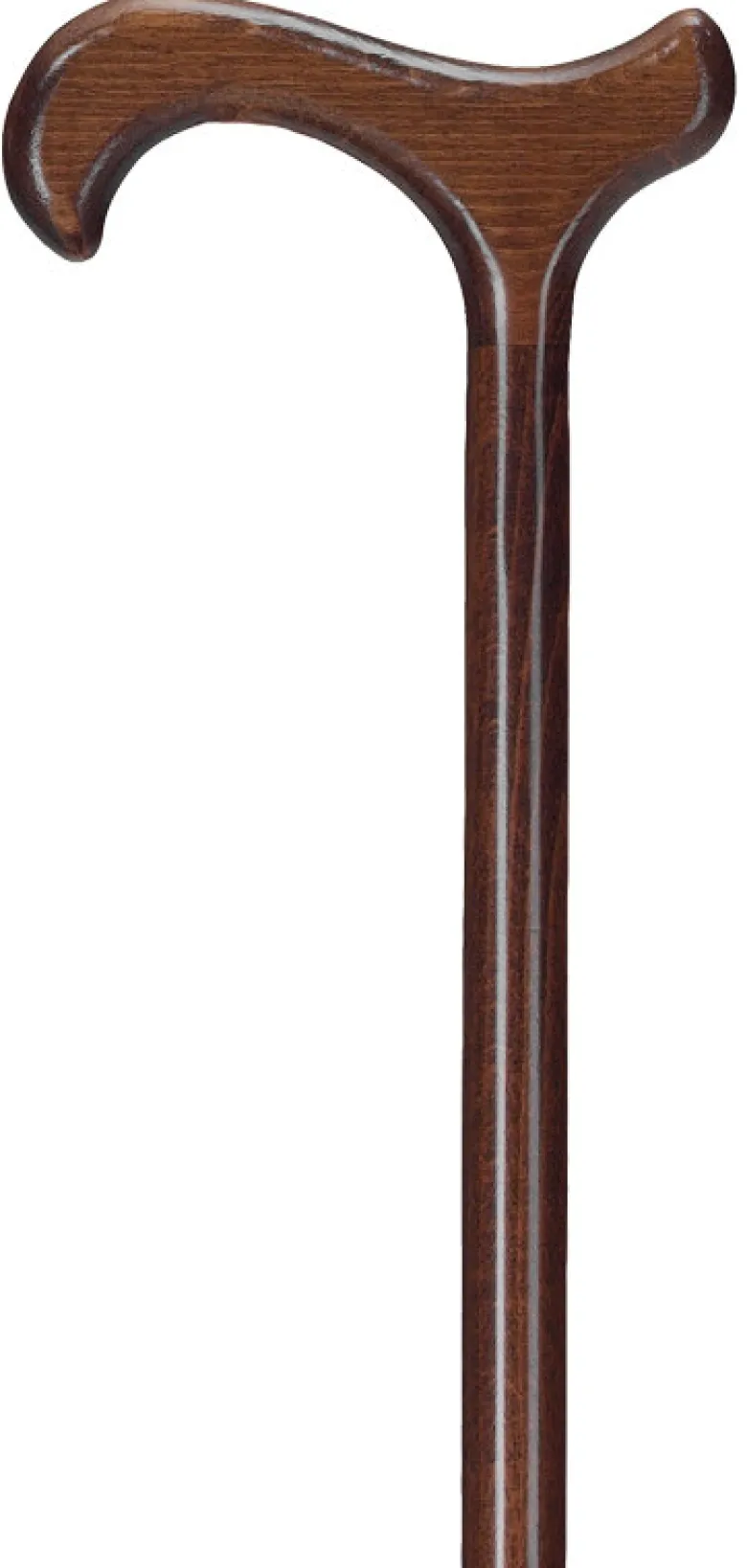 Ossenberg Gehstock Derbygriff braun