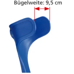 Ossenberg Krücken Gehstützen höhenverstellbar Klassiker grau