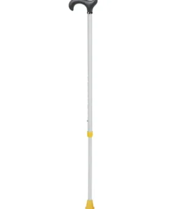 Ossenberg Leichtmetallstock weiß Derby Softgriff