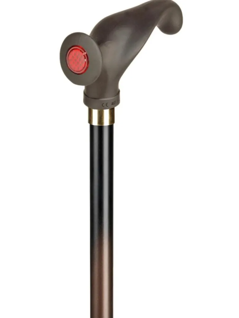 Ossenberg Leichtmetallstock anatomischer Griff Schmuckring