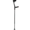 Ossenberg Unterarmgehhilfe aus Carbon mit Ergo Softgriff mit Safety Foot