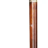 Ossenberg 3 XL Gehstock bis 150 kg aus Holz mit Derbygriff