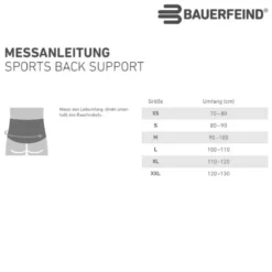 Rückenbandage Bauerfeind Sports Back Support