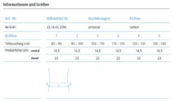 Rückenbandage ofa Dynamics Plus Lumbalbandage
