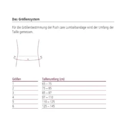 Rückenbandage ofa Push care Lumbalbandage