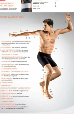 Rippengürtel SPORLASTIC für Männer