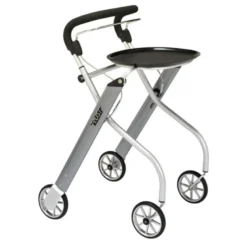 Russka Rollator Indoor Let's Go mit Tablett und Stoffkorb