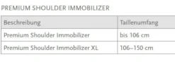 Schulterorthese Össur Premium Shoulder Immobiliser