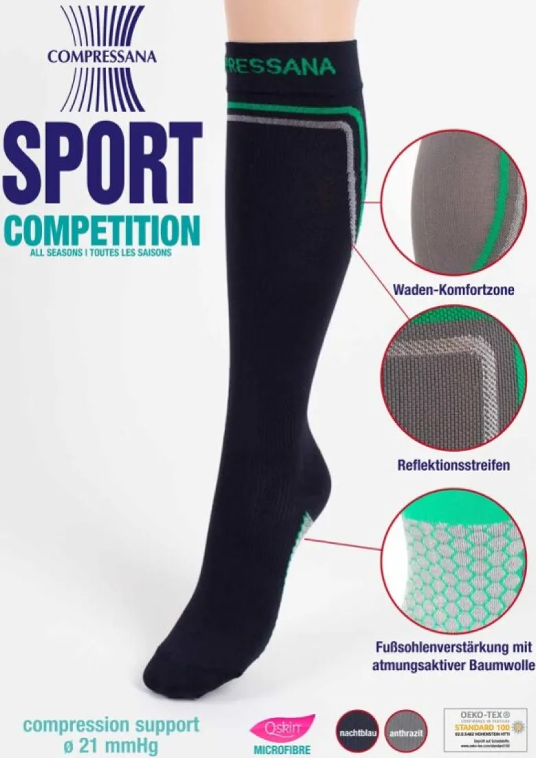 Sportstrümpfe Compressana Sport Competition
