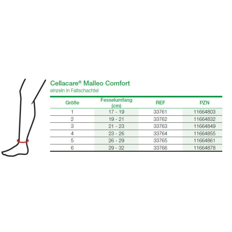 Sprunggelenkbandage L+R Cellacare Malleo Comfort