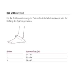 Sprunggelenkorthese ofa Push ortho Knöchelorthese Aequi