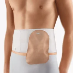 Stoma-Bandage Bort