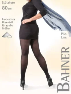 Stützstrümpfe Bahner Plus Line Stützhose 80den