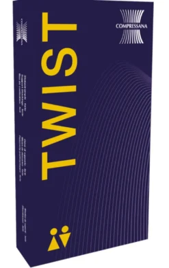 Stützstrümpfe Compressana Twist mit Baumwolle