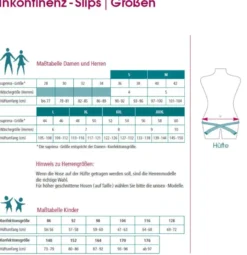 suprima Inkontinenz PU Slip knöpfbar